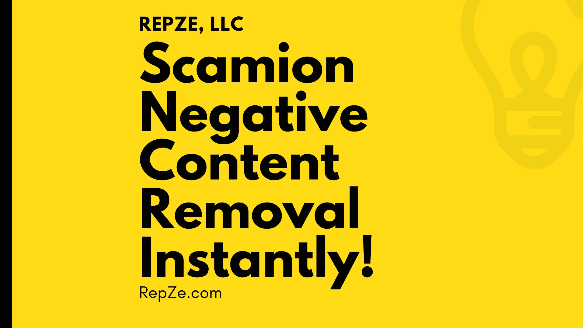 Remove online negative content from scamion.com