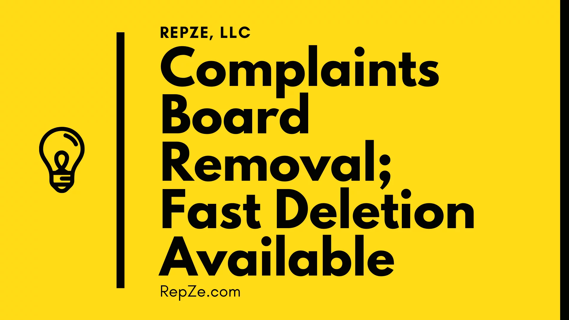 Complaints Board Removal; Fast Deletion Available